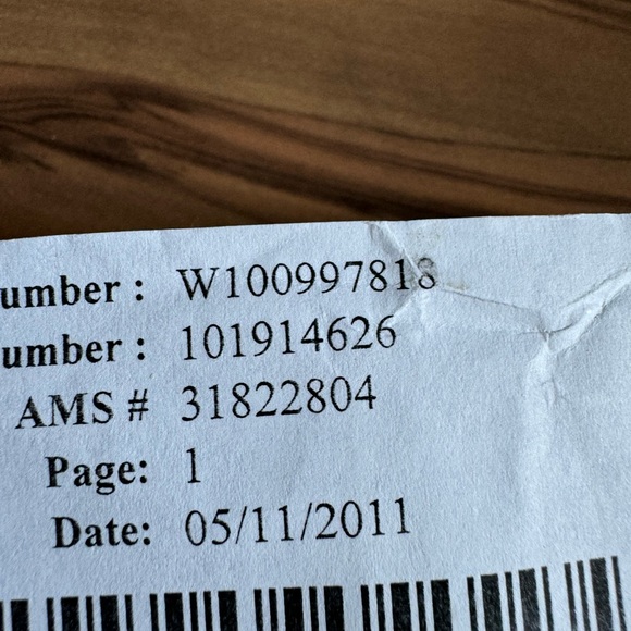 Tom classic flats in a stone washed twill color with original box & goodies - Picture 13 of 13